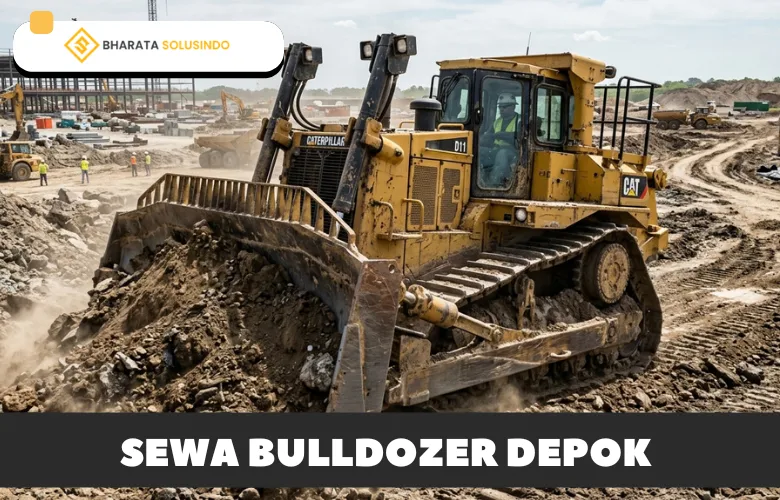 sewa bulldozer depok bharata solusindo