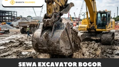 sewa excavator bogor bharata solusindo
