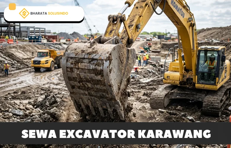 Sewa Excavator Karawang