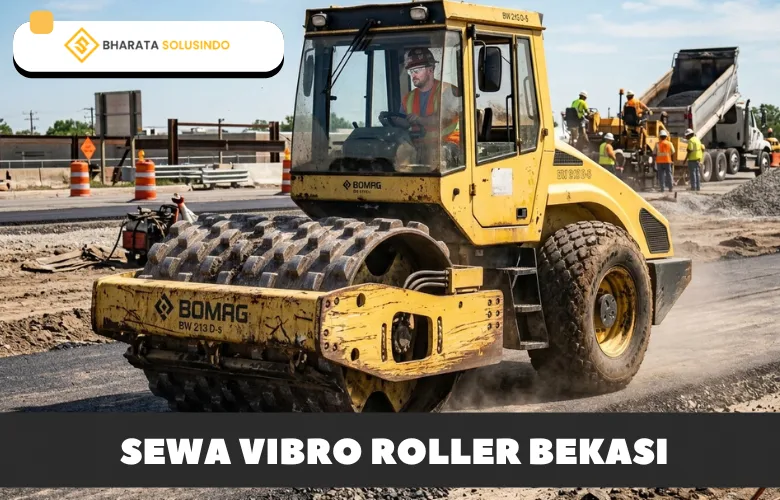 sewa vibro roller bekasi bharata solusindo