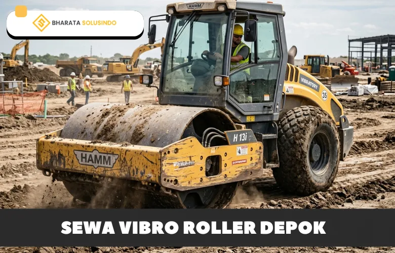 sewa vibro roller depok bharata solusindo