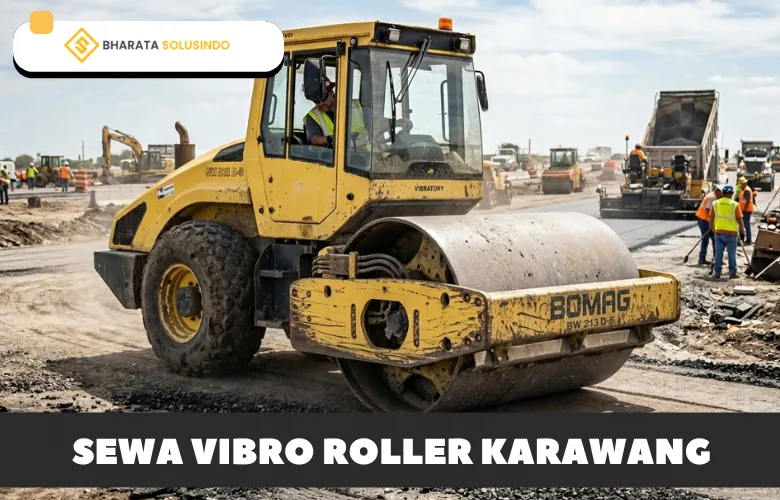 Sewa Vibro Roller Karawang