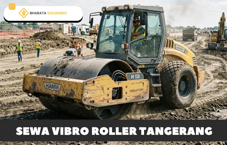 sewa vibro roller tangerang bharata solusindo